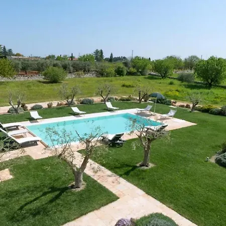 Villa Trulli Terrarossa Con Piscina