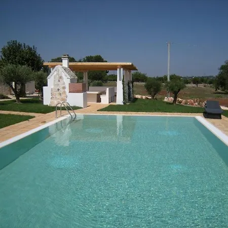 Trulli Terrarossa Con Piscina Villa