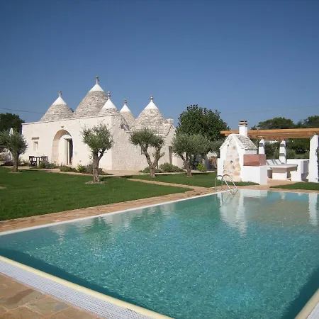 Villa Trulli Terrarossa Con Piscina