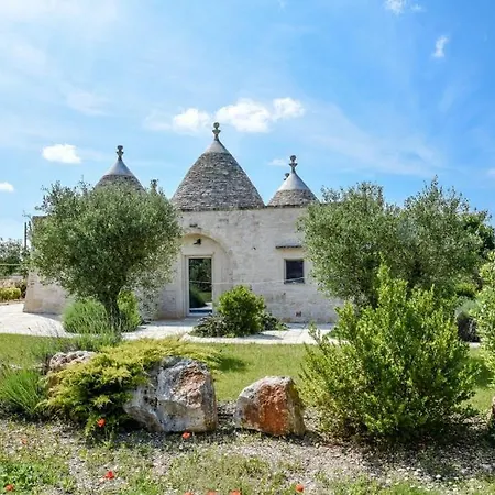 Villa Trulli Terrarossa Con Piscina